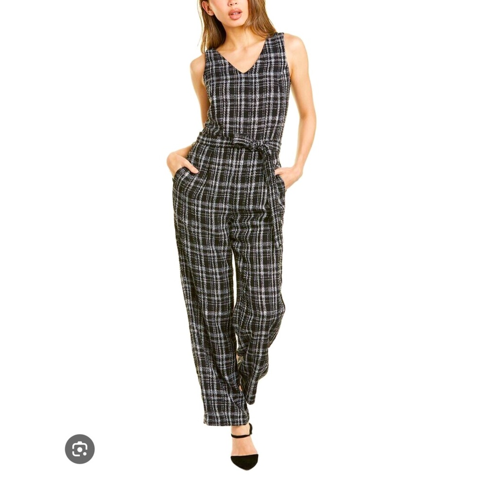 NWT J. McLaughlin Holland Jumpsuit in Tweed
